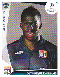Aly Cissokho Olympique Lyonnais samolepka UEFA Champions League 2009/10 #298